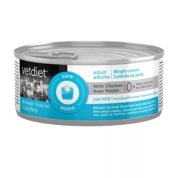 Vetdiet Wet Food for Adult Cats - Weight Control Chicken Formula