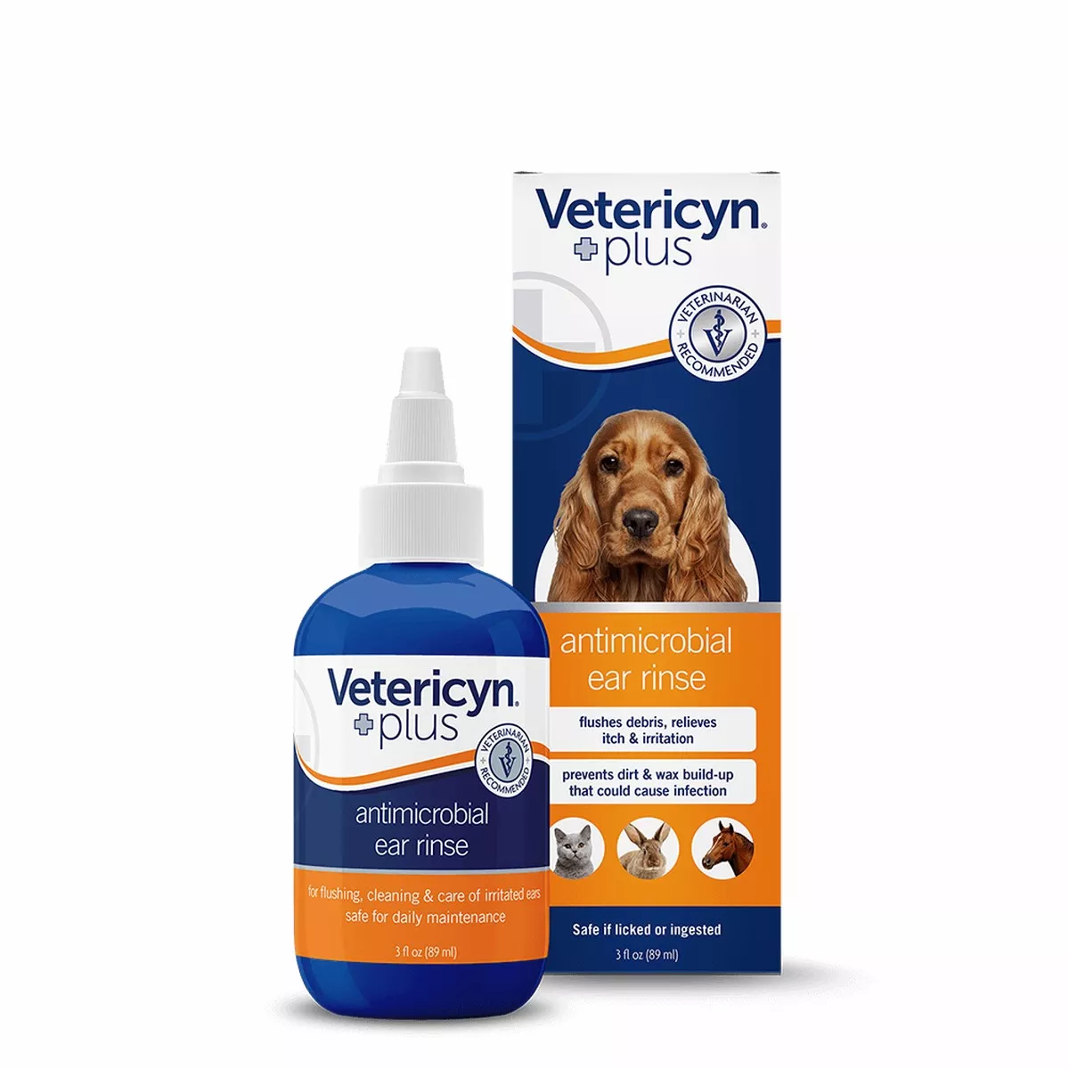 Vetericyn Plus Antimicrobial Ear Rinse