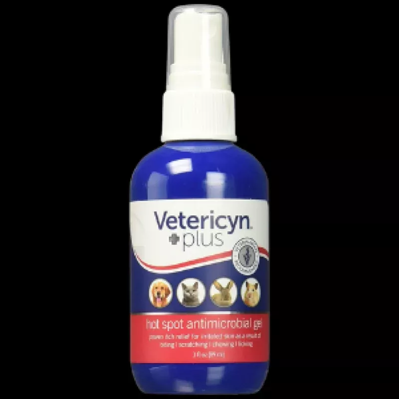 Vetericyn Plus Hot Spot Antimicrobial Gel 3-oz