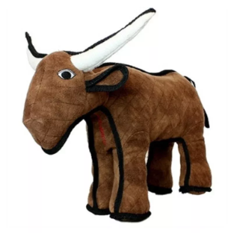 VIP Tuffy's Barnyard Series Bevo the Bull Dog Toy