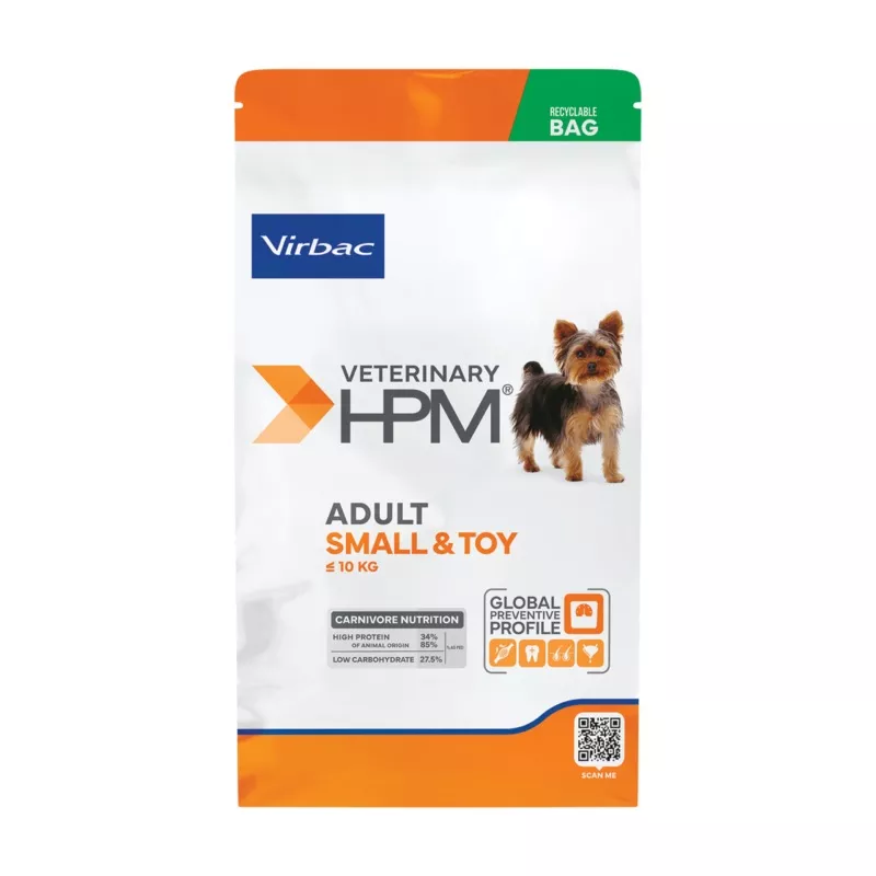 Virbac Dog Dry Food Adult Small & toy – 1.5 kg