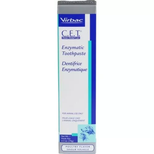 Virbac, Enzymatic Toothpaste For Dogs And Cats, 2.5 Oz / 70 GM, Poultry
