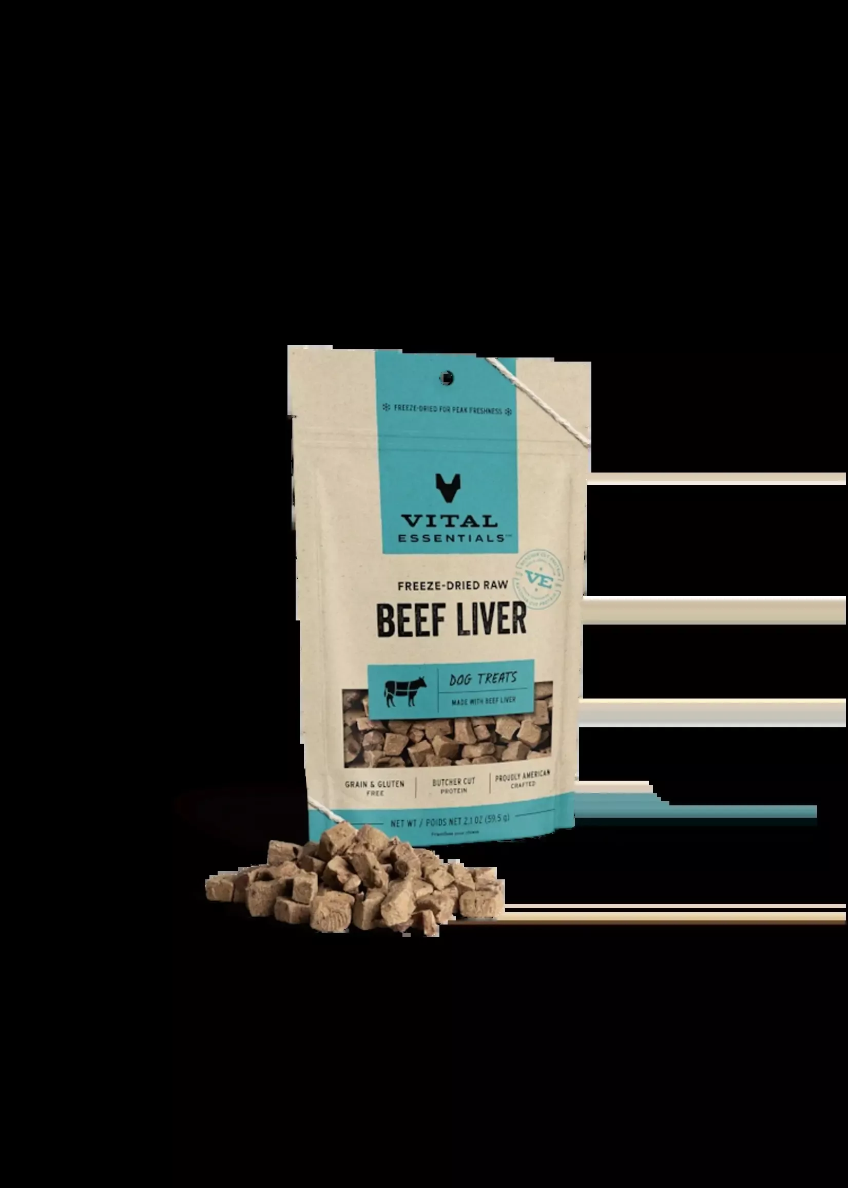 Vital Essentials - Freeze-dried Beef Liver 2.1oz