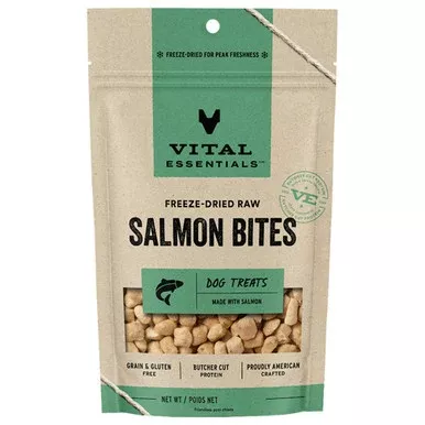 Vital Essentials - Freeze-dried Salmon Bites 2.5oz