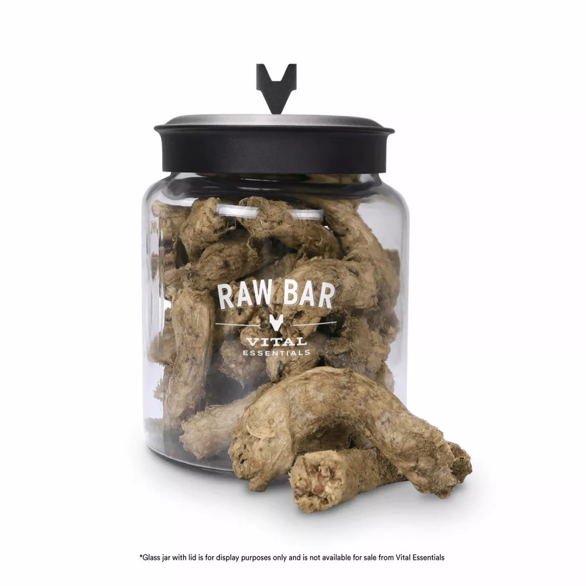 Vital Essentials Raw Bar Freeze Dried Raw Chicken Necks Dog & Cat Snacks