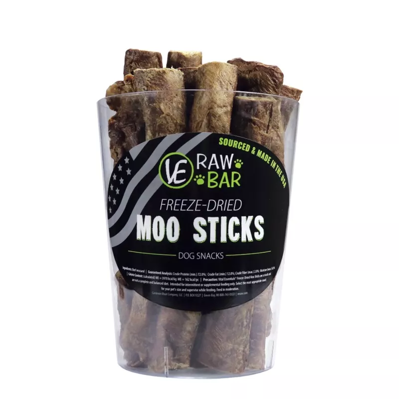Vital Essentials Raw Bar Moo Sticks Freeze-Dried Snack (1 Piece)