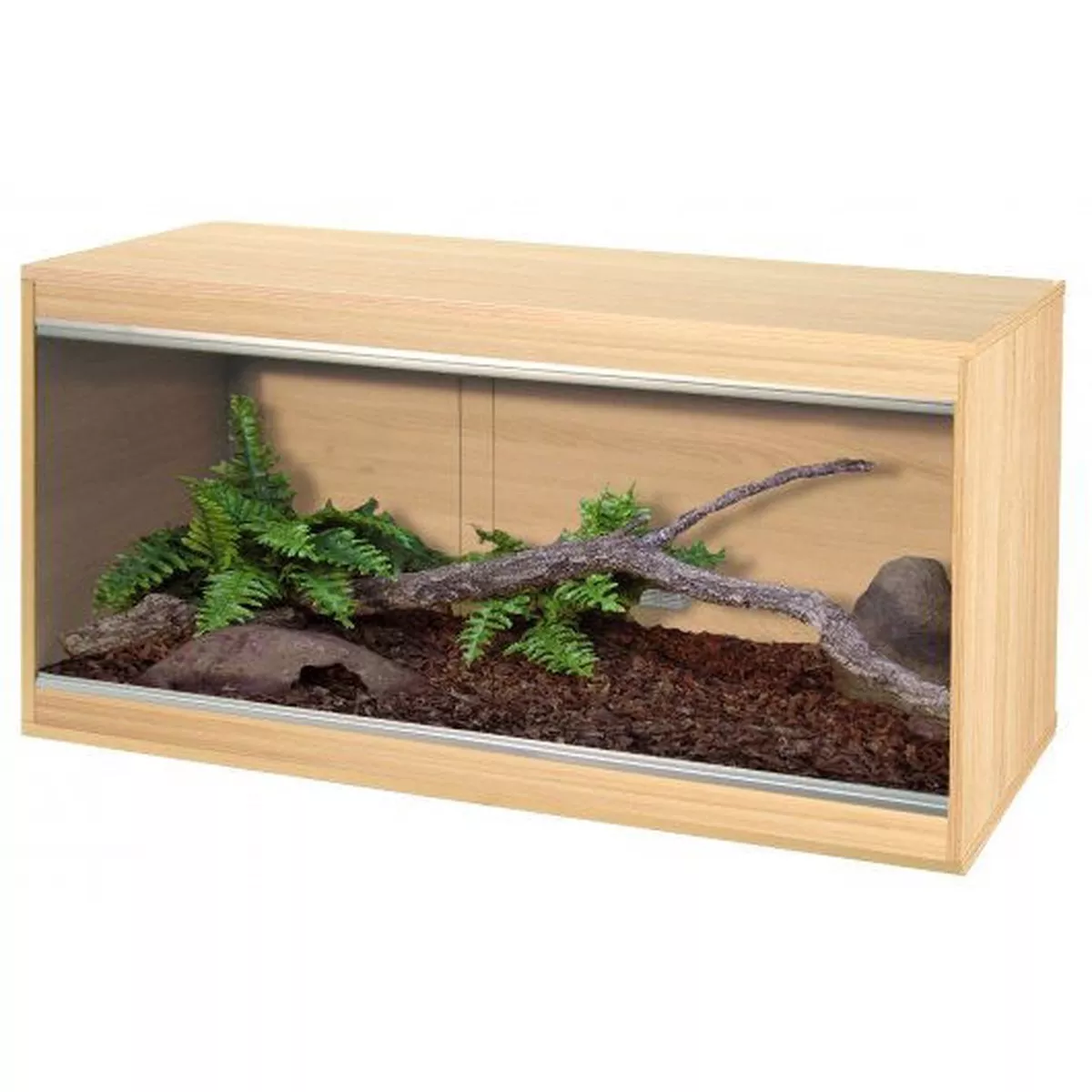 Vivexotic Repti Home Vivarium Large Oak 1150x375x421mm