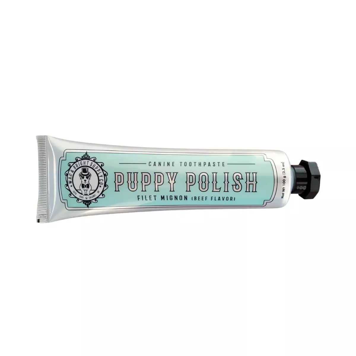 Wag & Bright Supply Puppy Polish Canine Toothpaste - Filet Mignon (Beef)