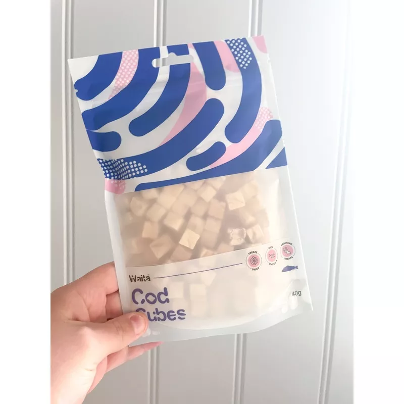 Waita Pets | Freeze-Dried Cod Cubes 40g
