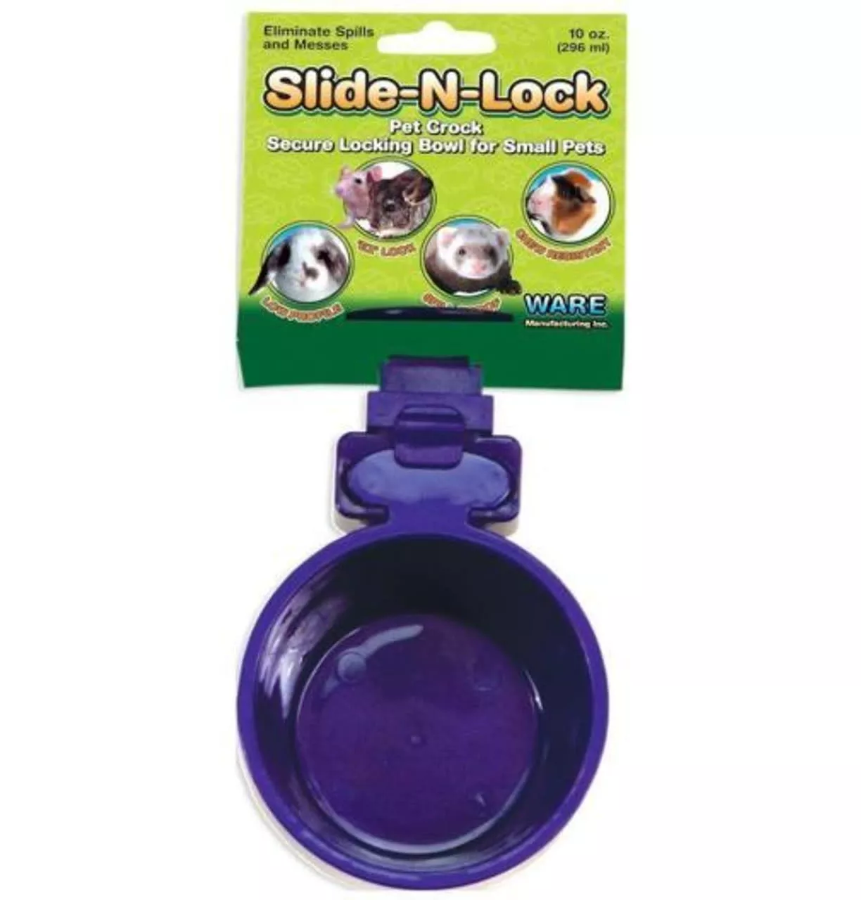 Ware Slide-N-Lock Pet Crock 10Oz