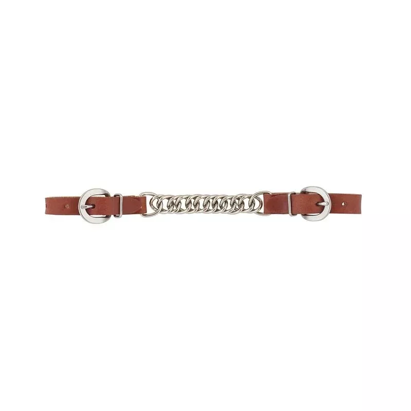 Weaver Canyon Flat Link Chain Curb Strap 4 1/2in