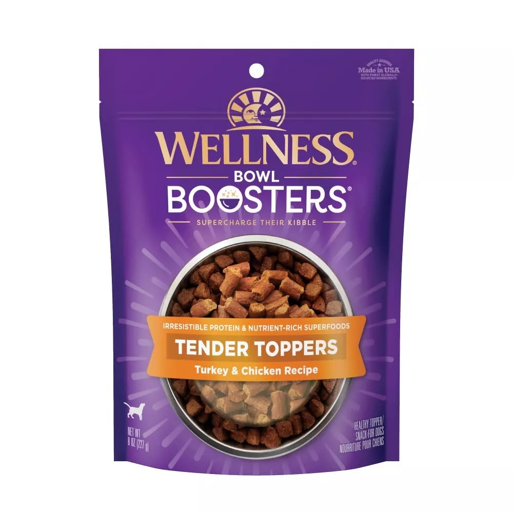 Wellness Bowl Booster Tender Toppers Turkey & Chicken 8 Oz