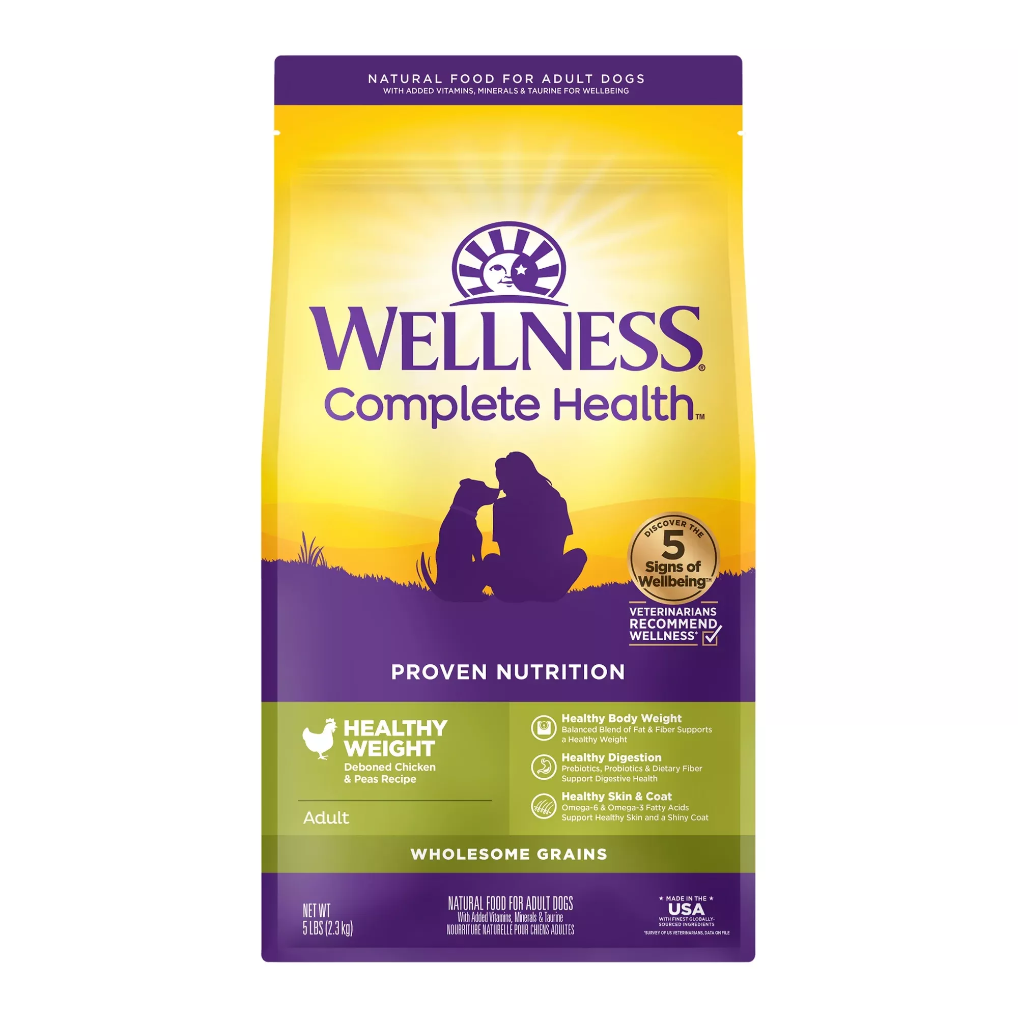 Wellness CH Healthy Weight Chicken & Peas 13 lb