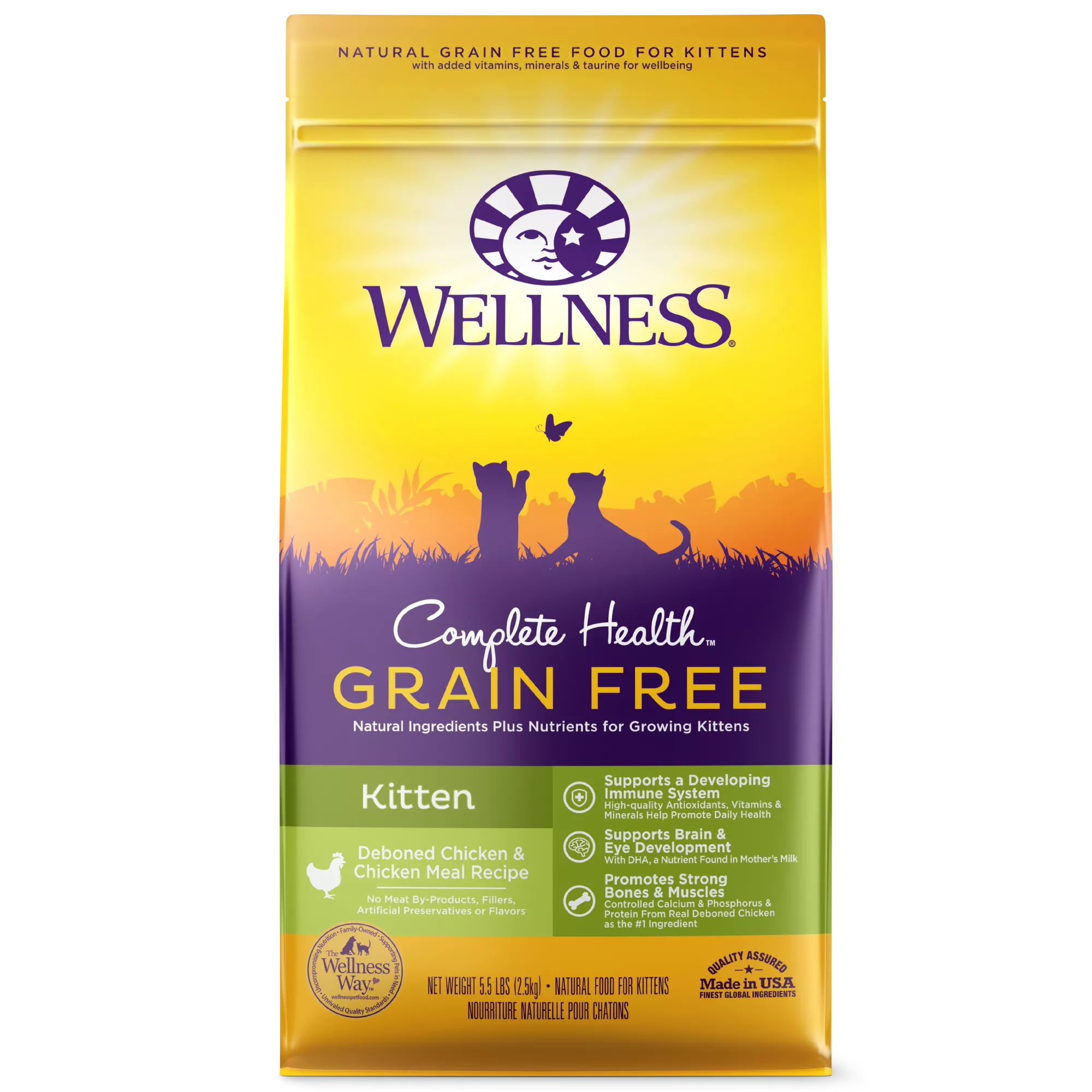 Wellness Complete Grain Free Chicken Kitten Food
