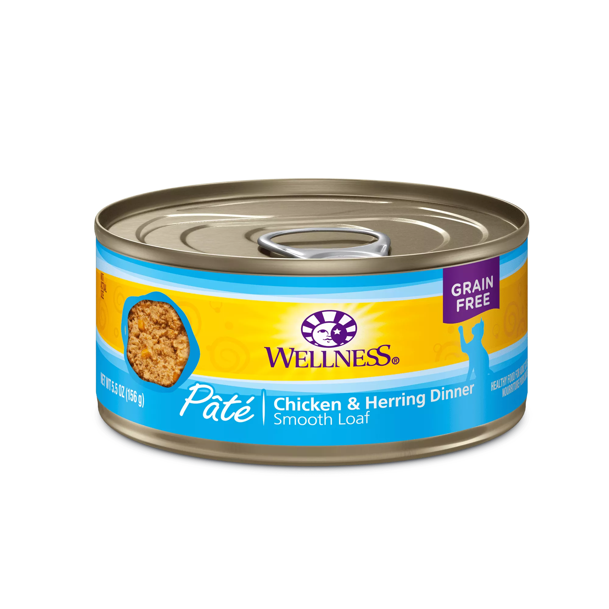 Wellness Complete Health Pate Chicken And Herring Cat Food
