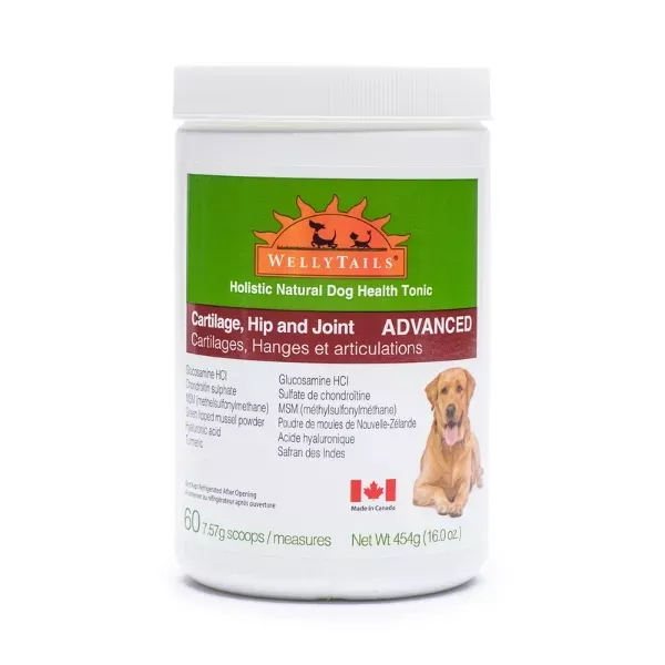 WellyTails Cartilage, Hip & Joint Advanced Supplement for Dogs