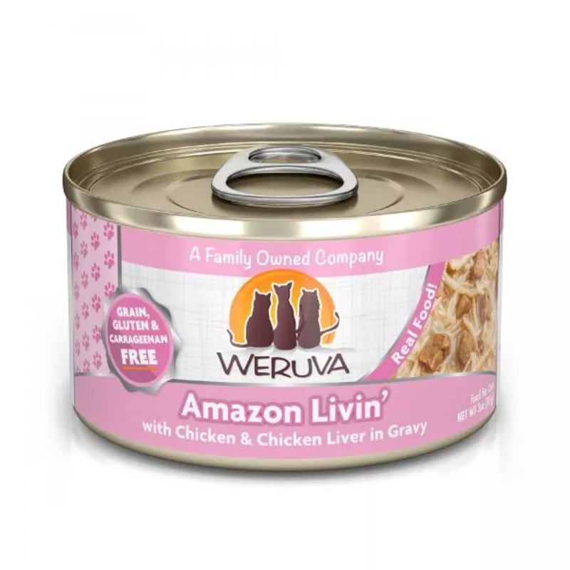 Weruva C Can Amazon Livin’ (Nine Liver) 3oz