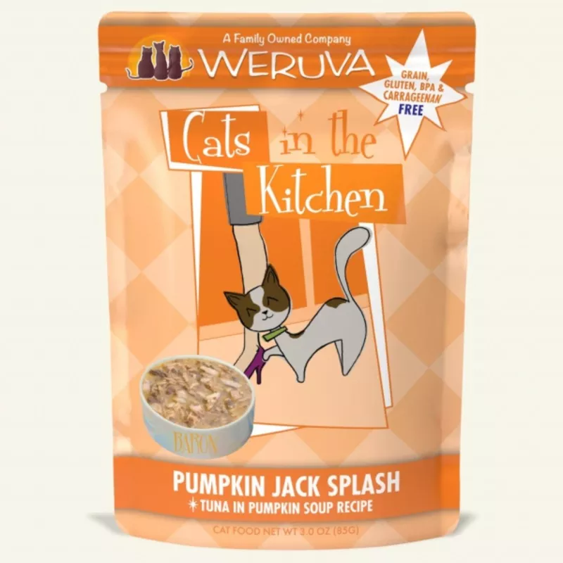Weruva Cats in the Kitchen Pumpkin Jack Splash 12/85g Pouch