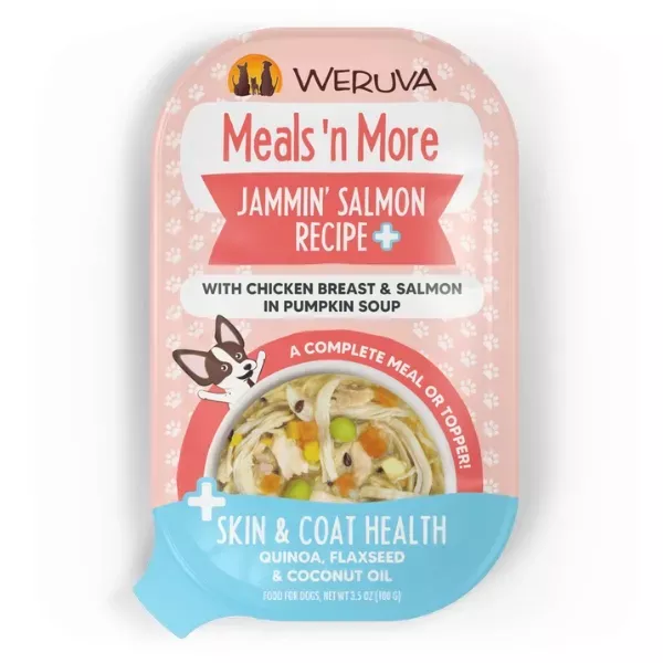 Weruva Meals 'n More Jammin' Salmon Recipe Plus for Dogs
