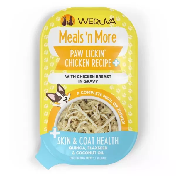 Weruva Meals 'n More Paw Lickin' Chicken Recipe Plus for Dogs