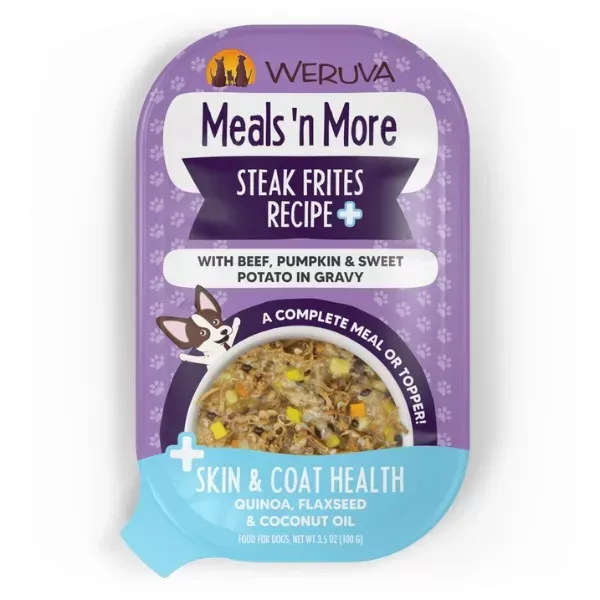 Weruva Meals 'n More Steak Frites Recipe Plus for Dogs
