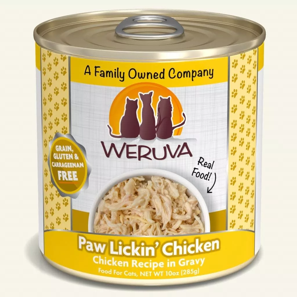Weruva Paw Lickin Chicken Cat Food 10 Oz can