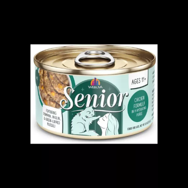 Weruva Senior Chicken Formula in Hydrating Puree Canned Cat Food
