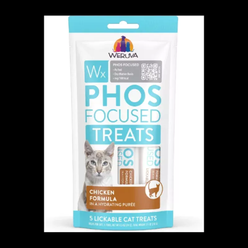 Weruva Wx Chicken Formula Lickable Cat Treats 5 pack