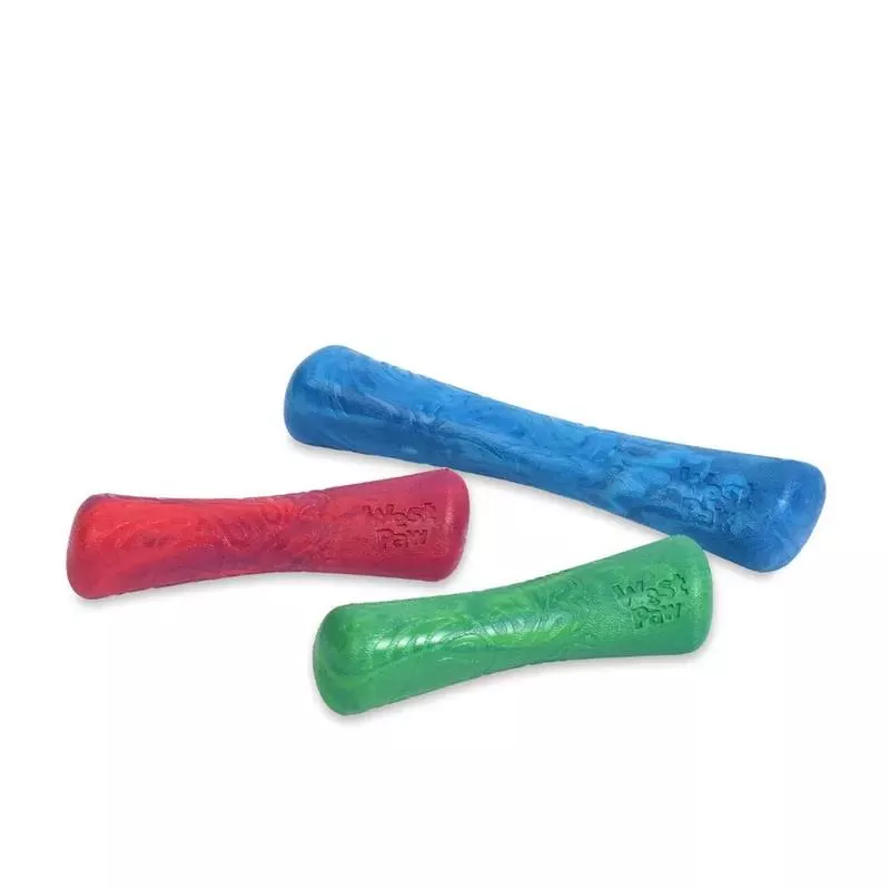 West Paw Seaflex Drifty Dog Chew Toy SmallLimitedHibiscusRed
