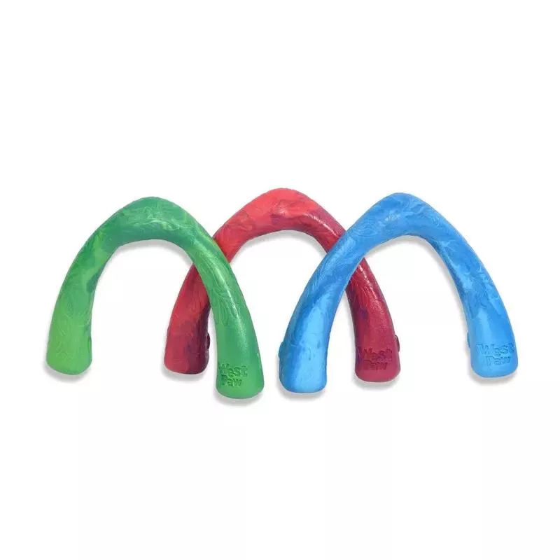 West Paw Seaflex Snorkl Dog Chew Toy SurfBlue