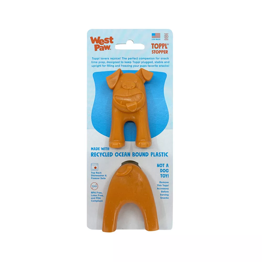 West Paw, Toppl Stopper - Tangerine