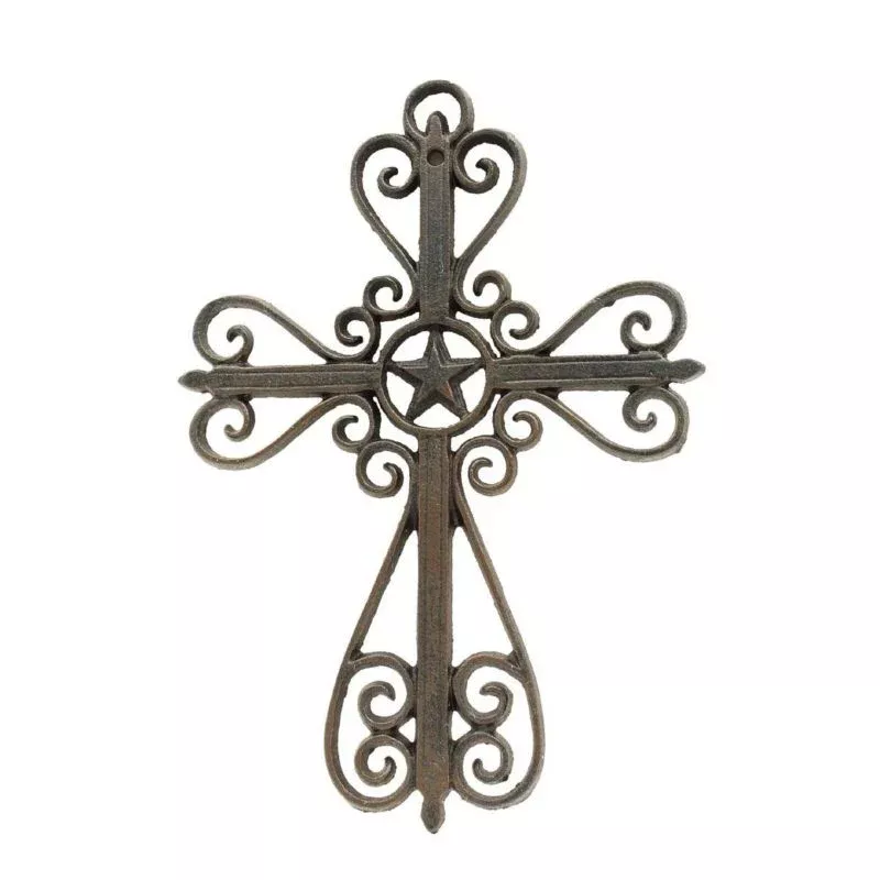 Western Moments Star Wall Cross