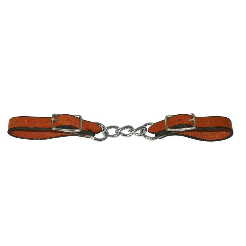 Western Single 3-Link Curb Strap