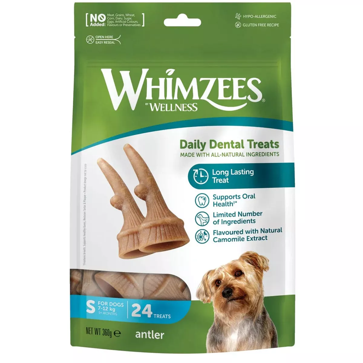 Whimzees Dental Dog Treats Occupy Antler