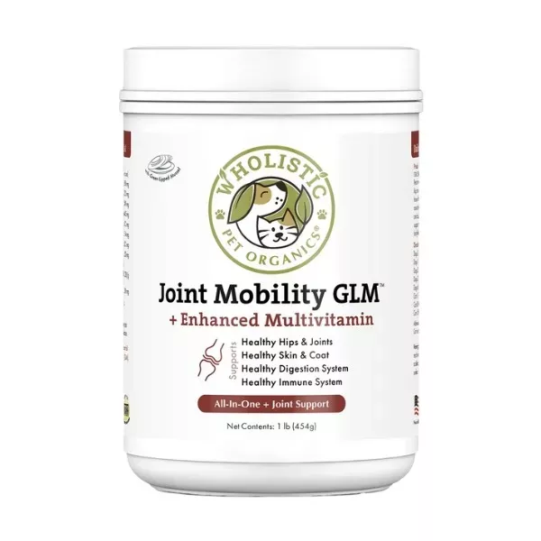 Wholistic Pet Organics Joint Mobility GLM + Multivitamin