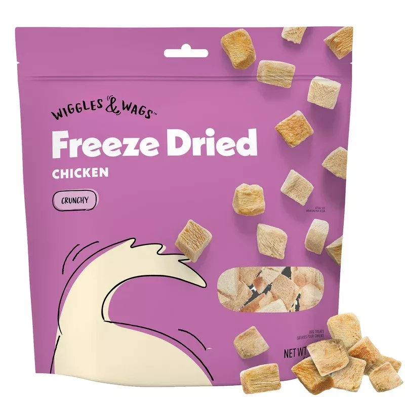 Wiggles & Wags Freeze Dried Chicken Crunchy Dog Treats Size^10 Oz – Creating a Sanctuary for Your Pets and Visiting Wildlife