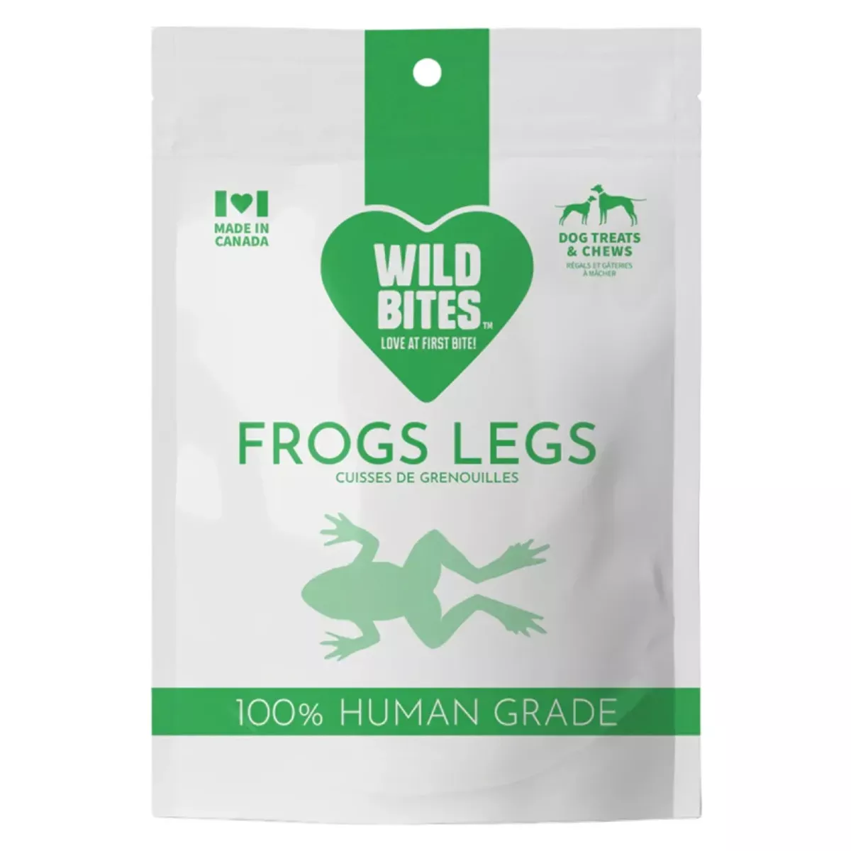 Wild Bites Dog Treats - Frogs Legs
