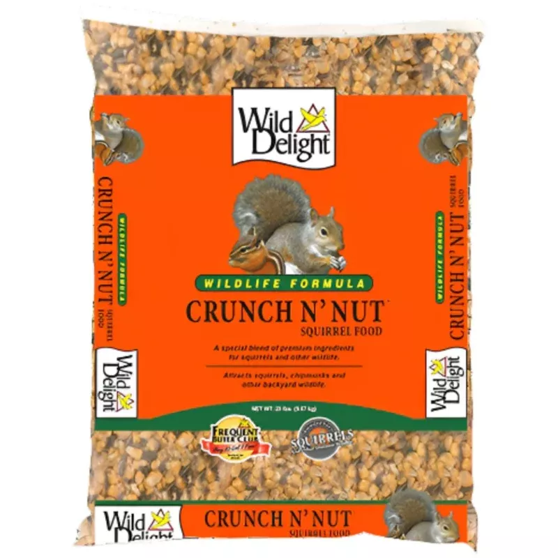 Wild Delight Crunch N’ Nut Wild Squirrel Food, 20lb