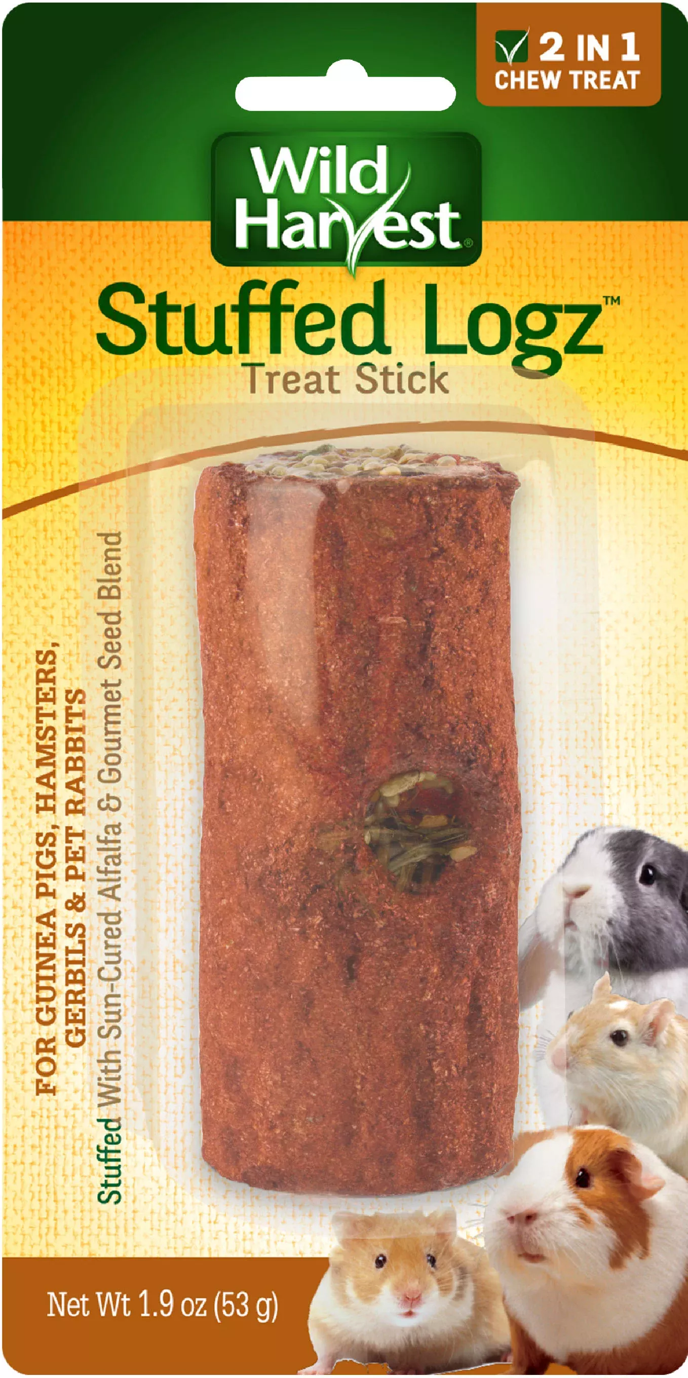 Wild Harvest Stuffed Logz For Samll Animals