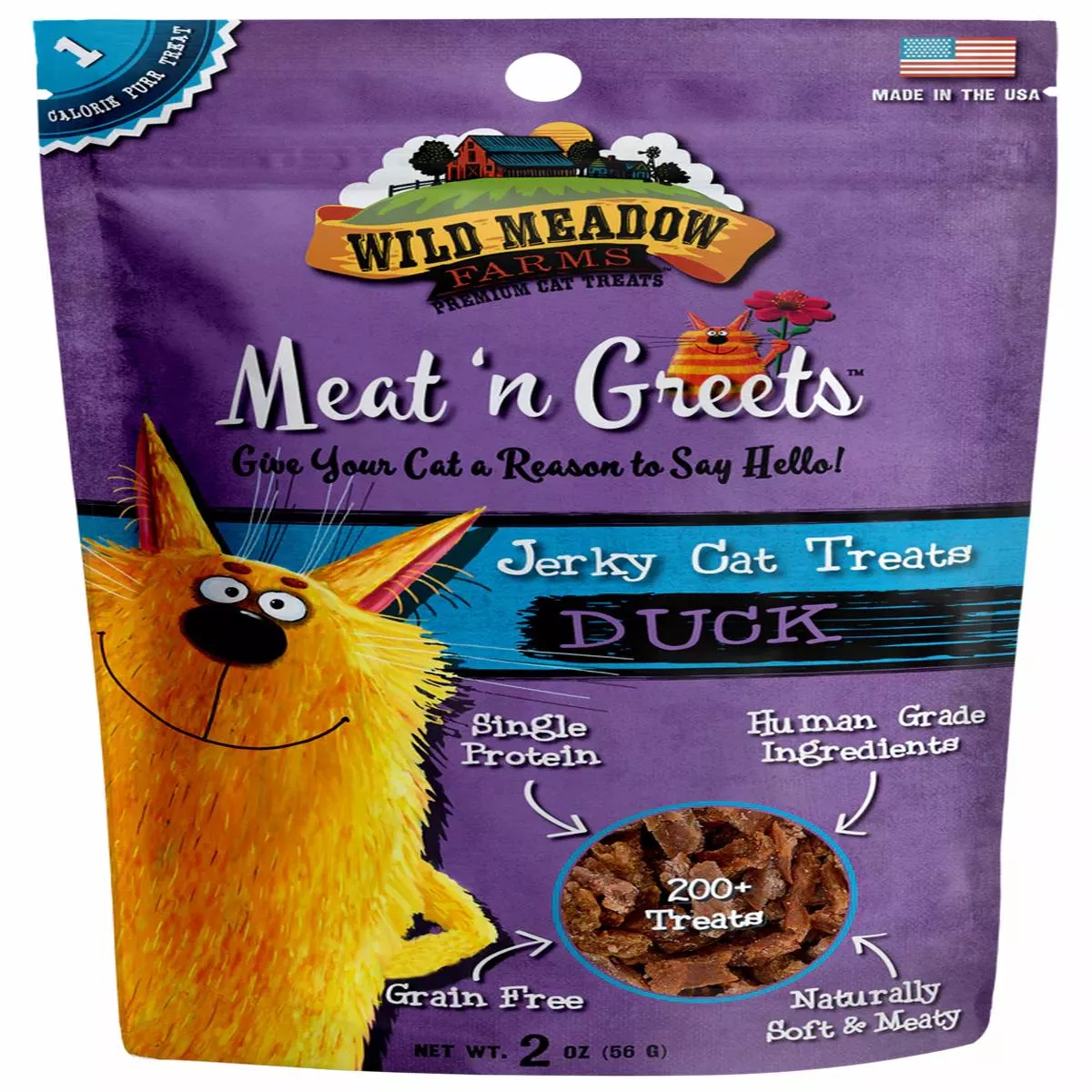 Wild Meadow Meat ‘N Greets Duck Cat Treats