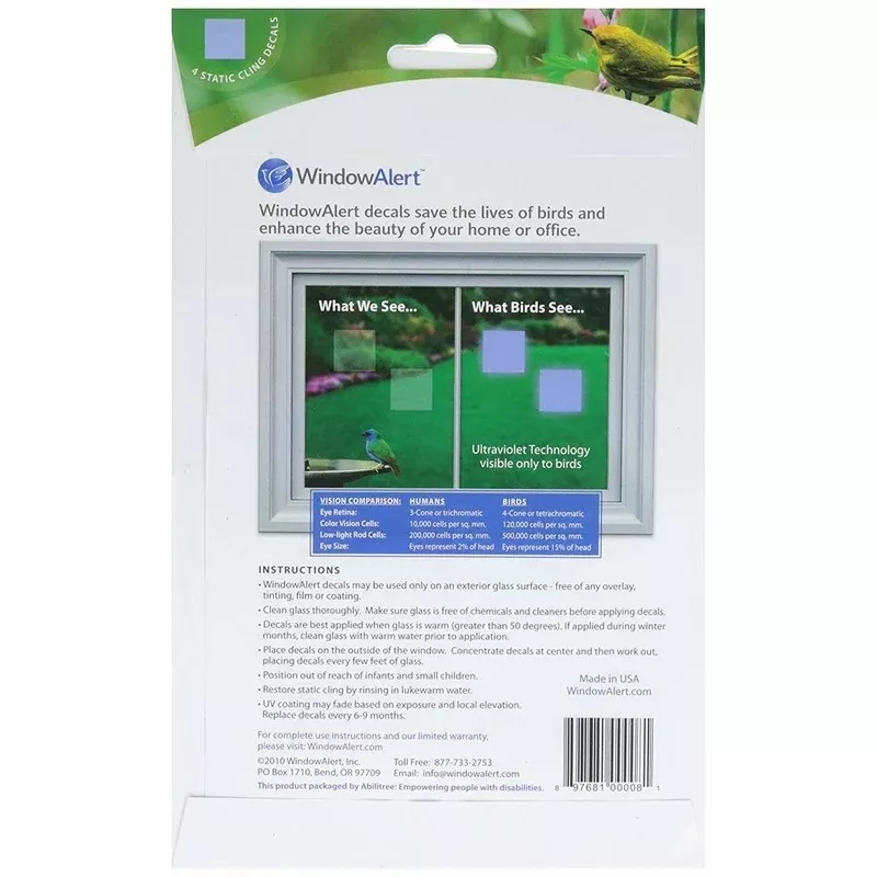 Window Alert Classic Square Decals | Staff Picks
