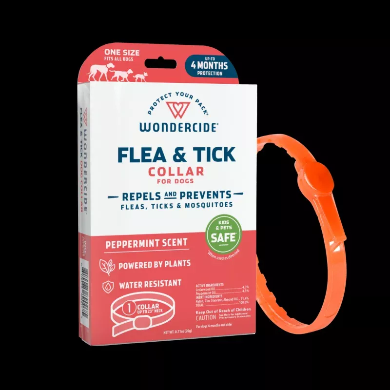 Wondercide Peppermint Flea & Tick Collar For Large Dogs