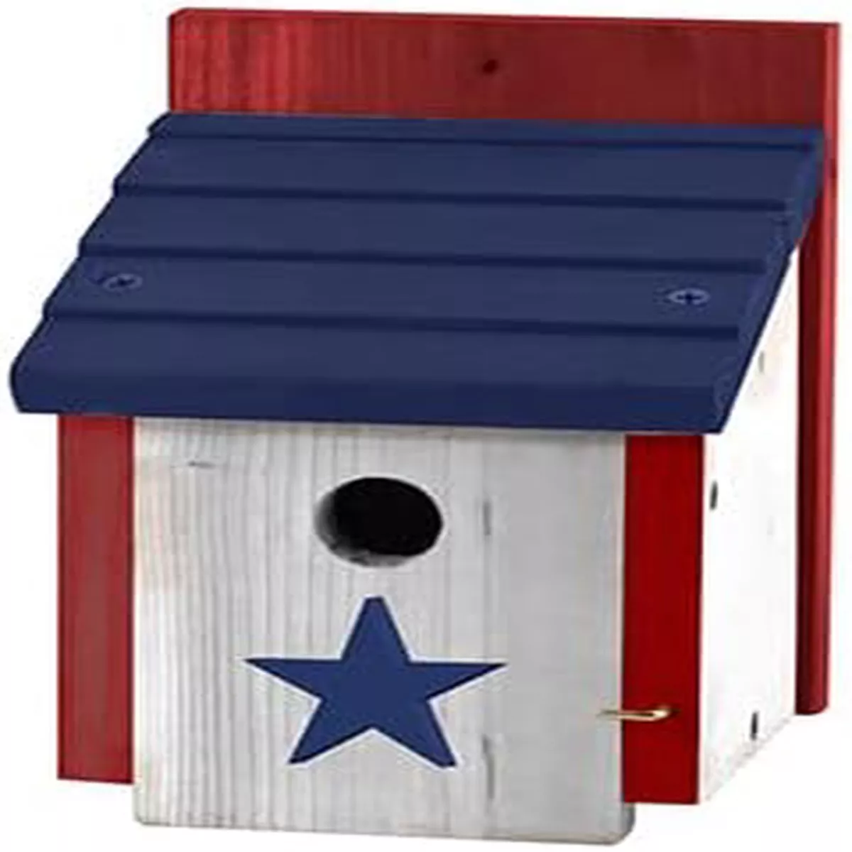 Woodlink Red, White, and Blue Wren House