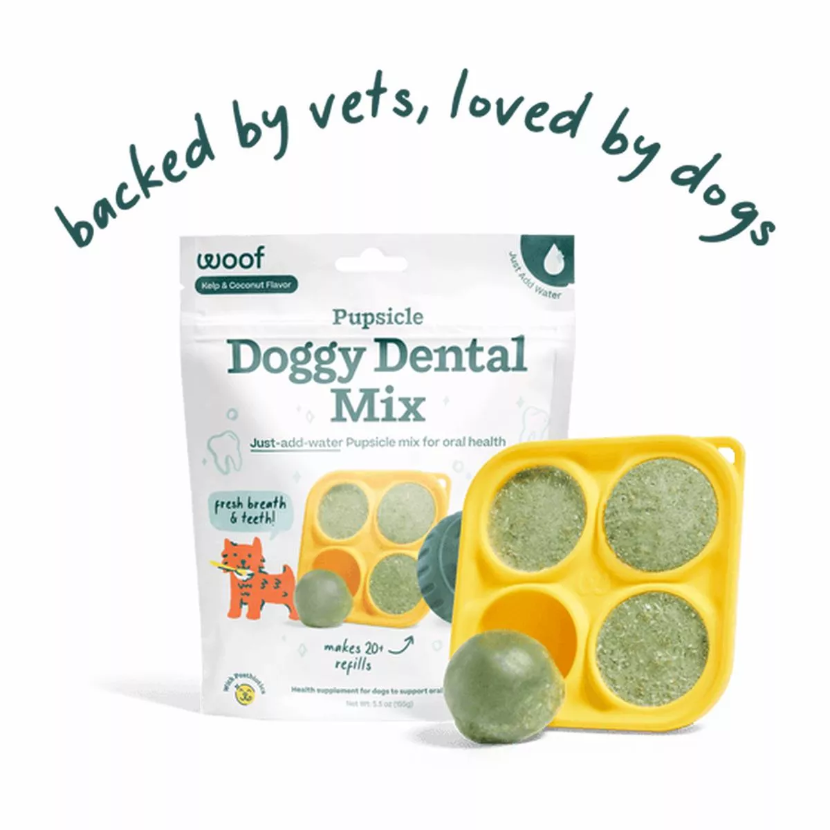 Woof Doggy Dental Pupsicle Mix
