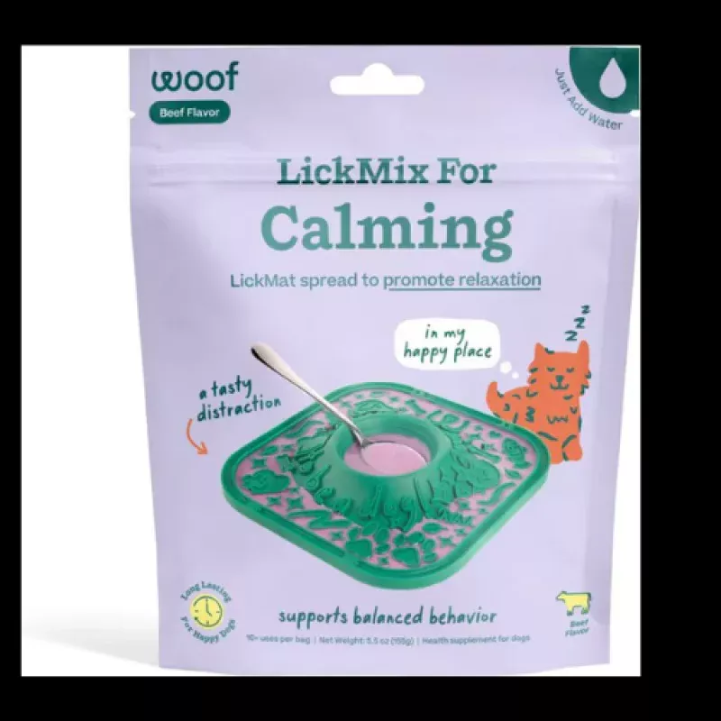 Woof Pet LickMix Calming Dog Treat 5.5 oz