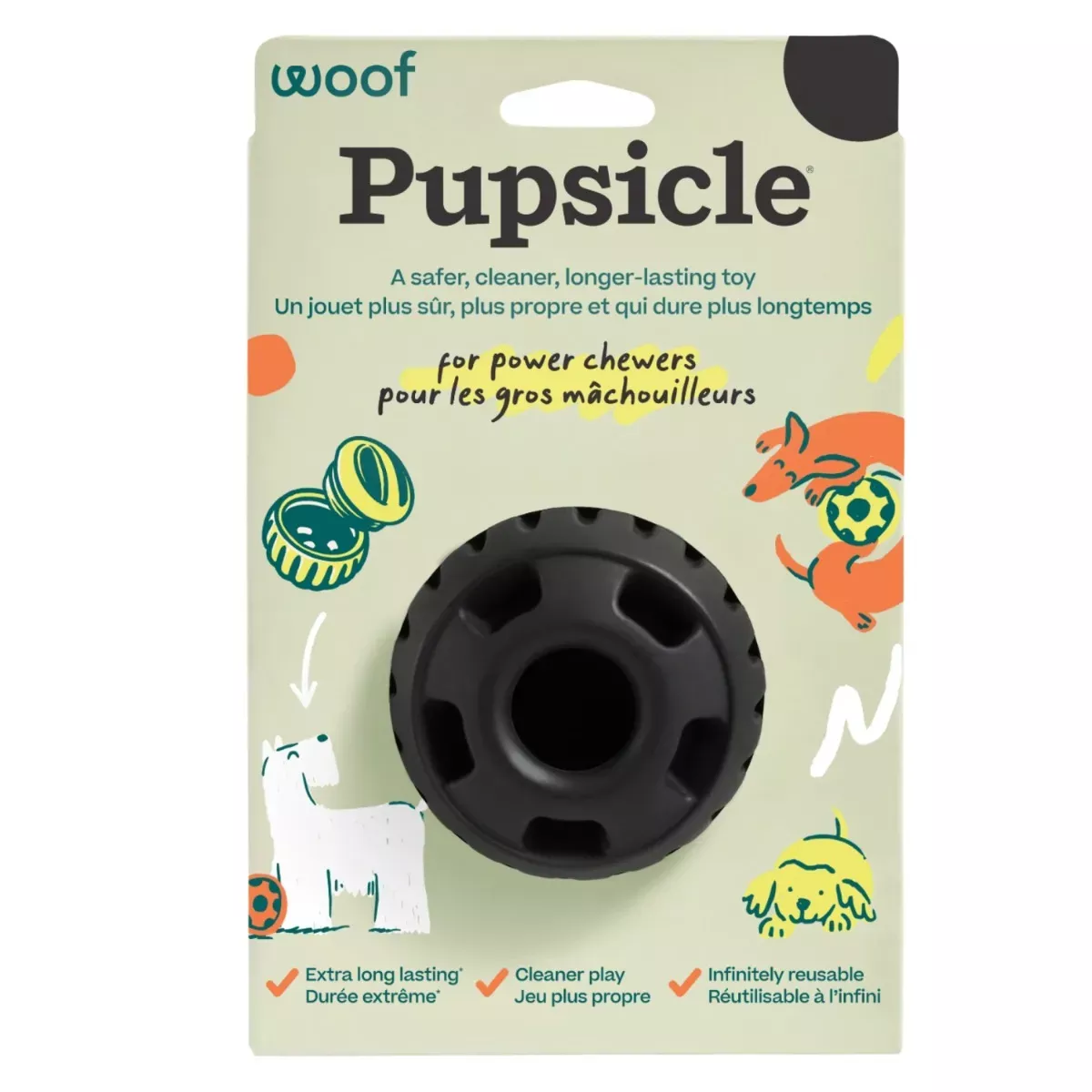 Woof Pet Pupsicle Dog Toy - Power Chewer