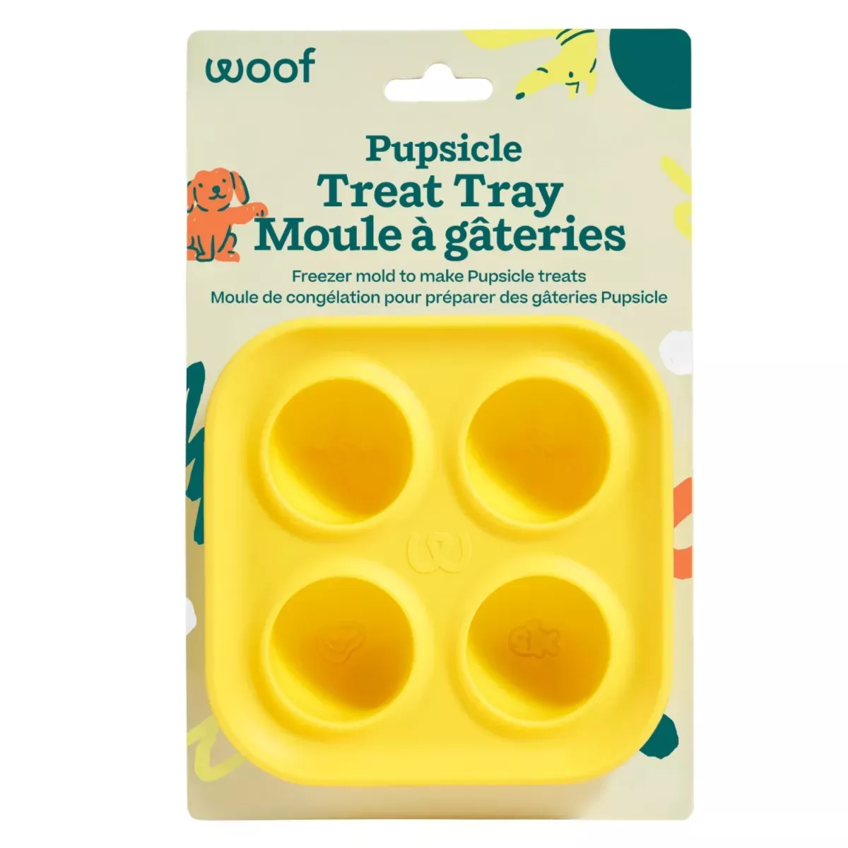 Woof Pet Pupsicle Treat Tray