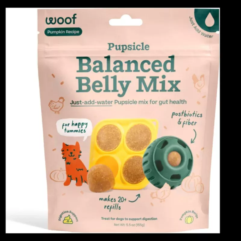 Woof Pet Treat Mix Balanced Belly Refills Dog Treat 5.5 oz
