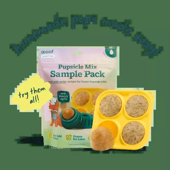 Woof Pupsicle Mix Sample Pack