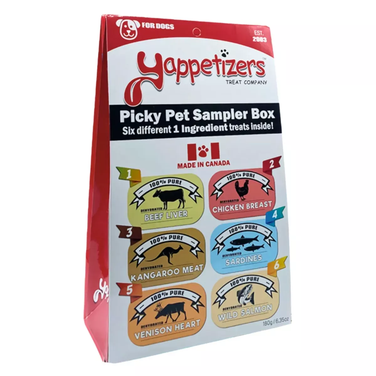 Yappetizers Dog Treats - Picky Pet Variety Box